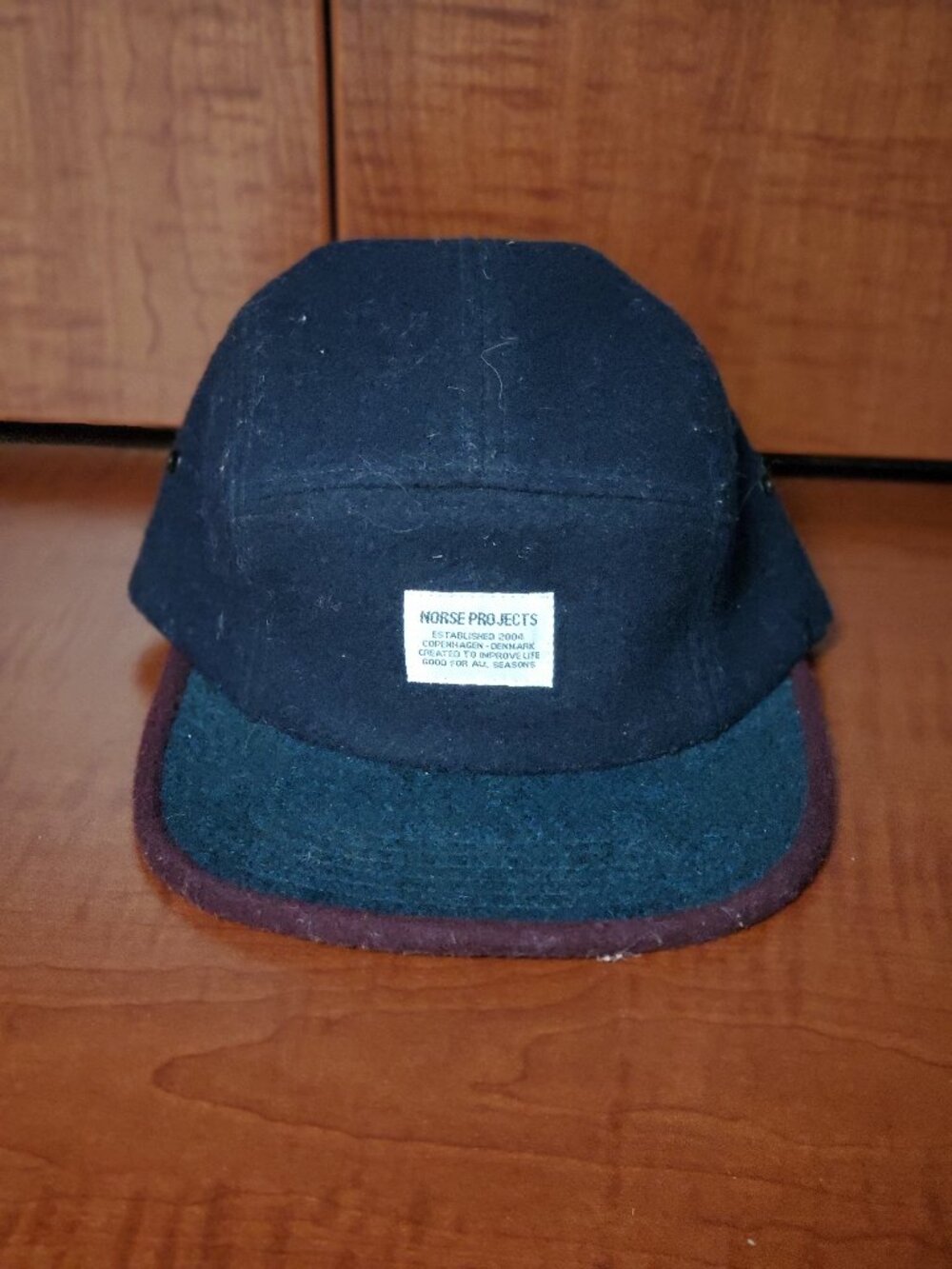 Norse Projects Wool 5 Panel Hat